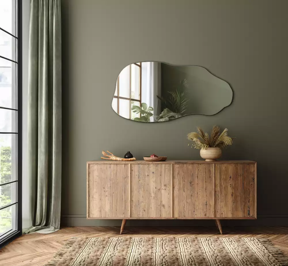 Espejo organico colgar manchas