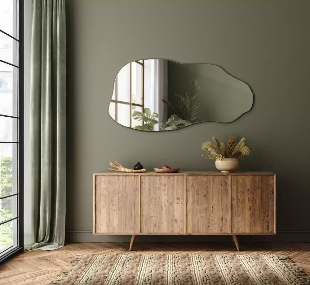 Espejo organico colgar manchas