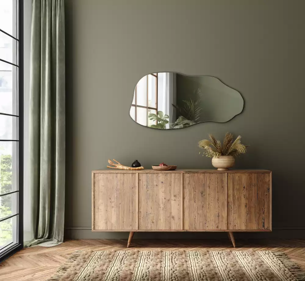 Espejo organico colgar manchas