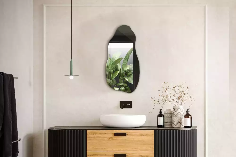 Espejo organico colgar manchas