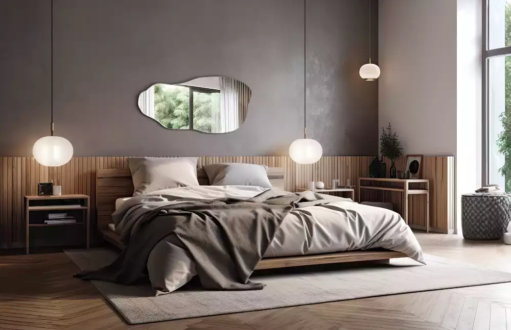 Espejo organico colgar manchas