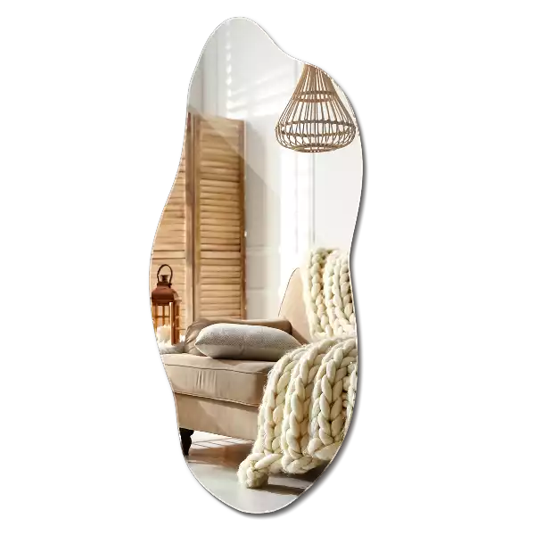 Espejo organico accesorio llamativo