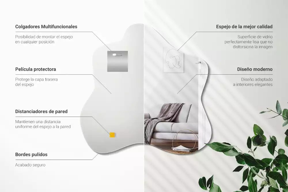 Espejo original mancha