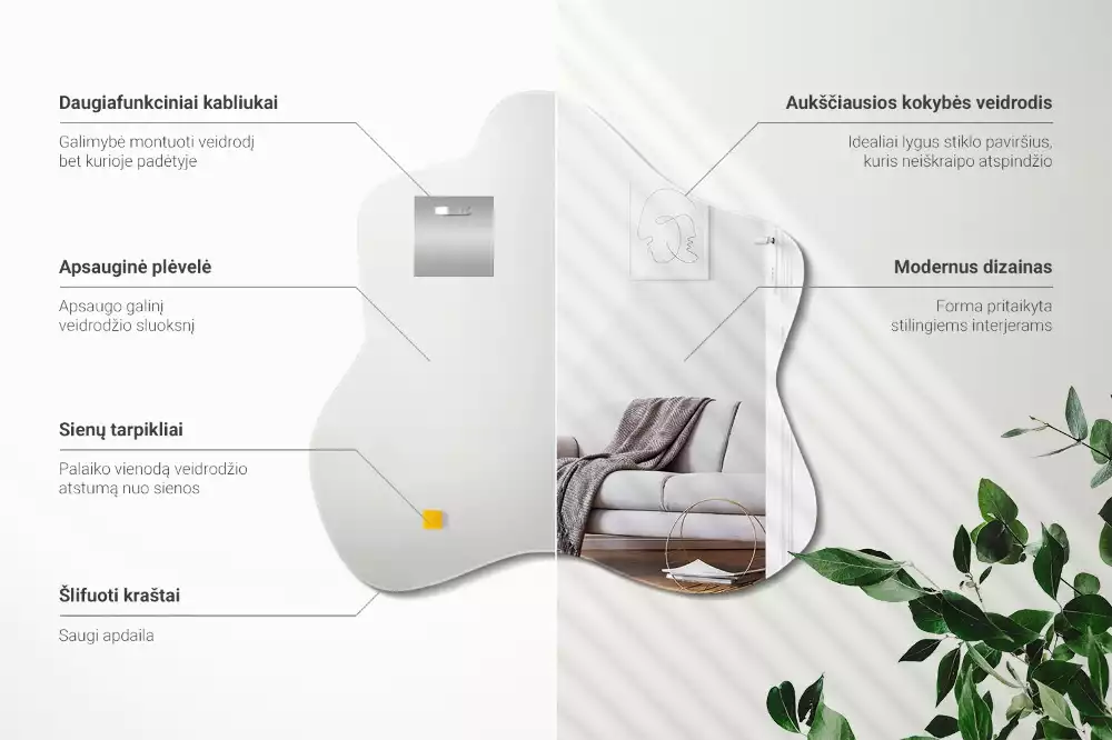 Espejo original mancha