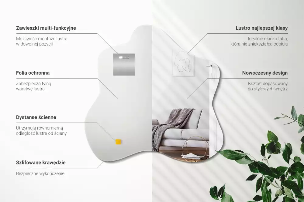 Espejo original mancha