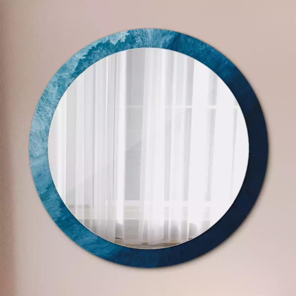 Espejo redondo impreso Arte abstracto