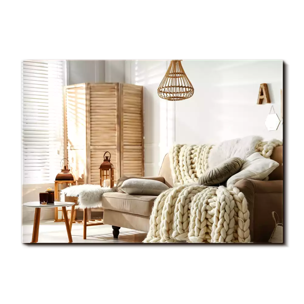 Espejo rectangular moderno sin marco