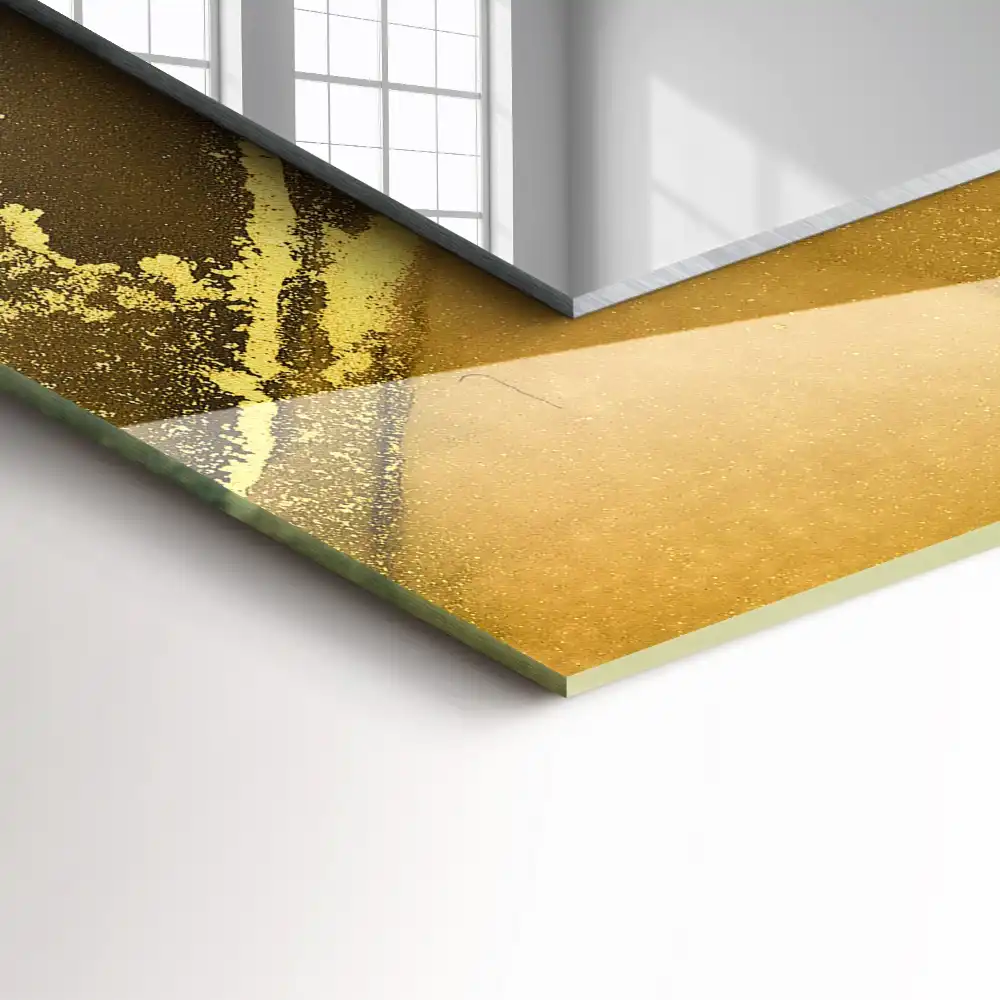 Espejo rectangular impreso Arte abstracto