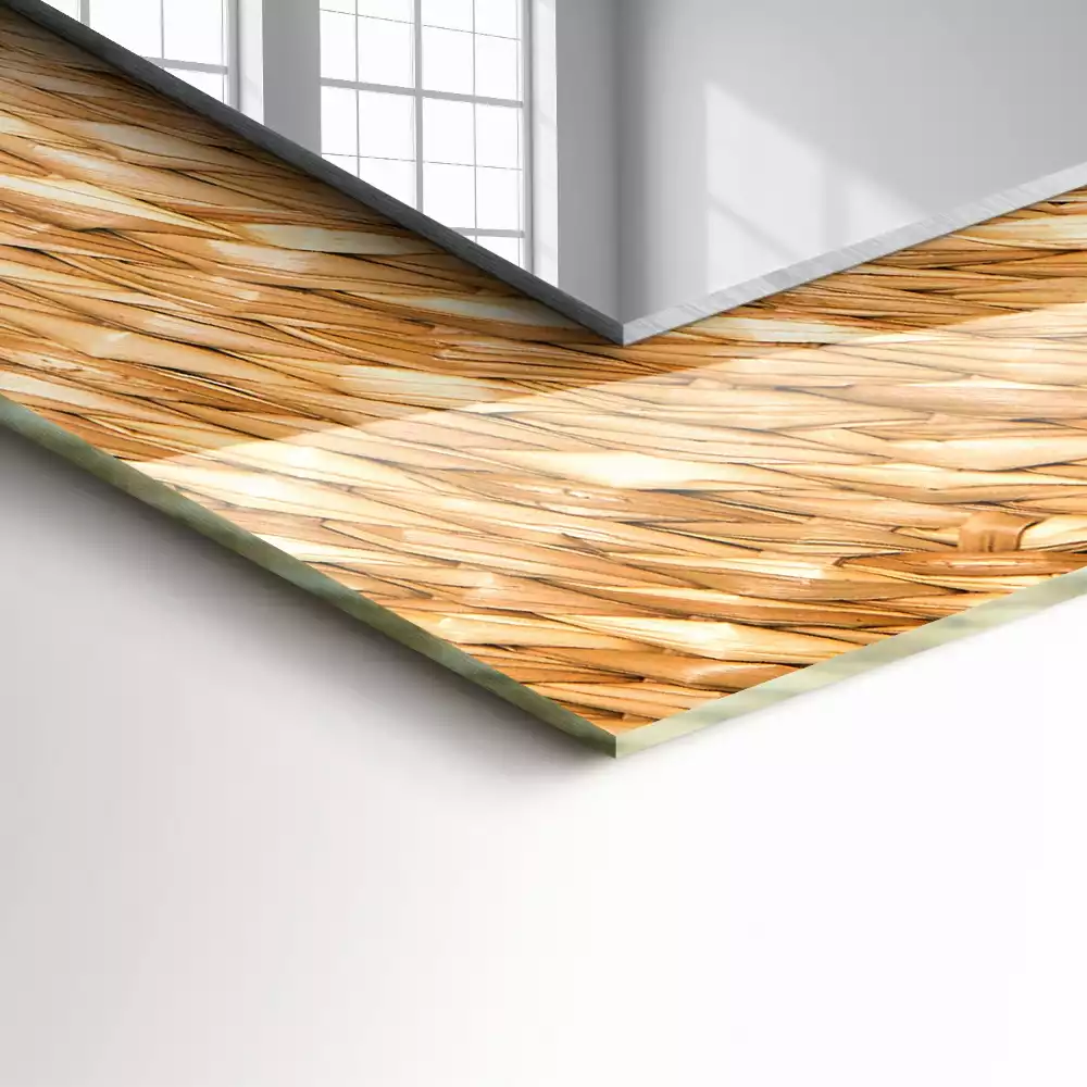 Espejo rectangular impreso Zarzo