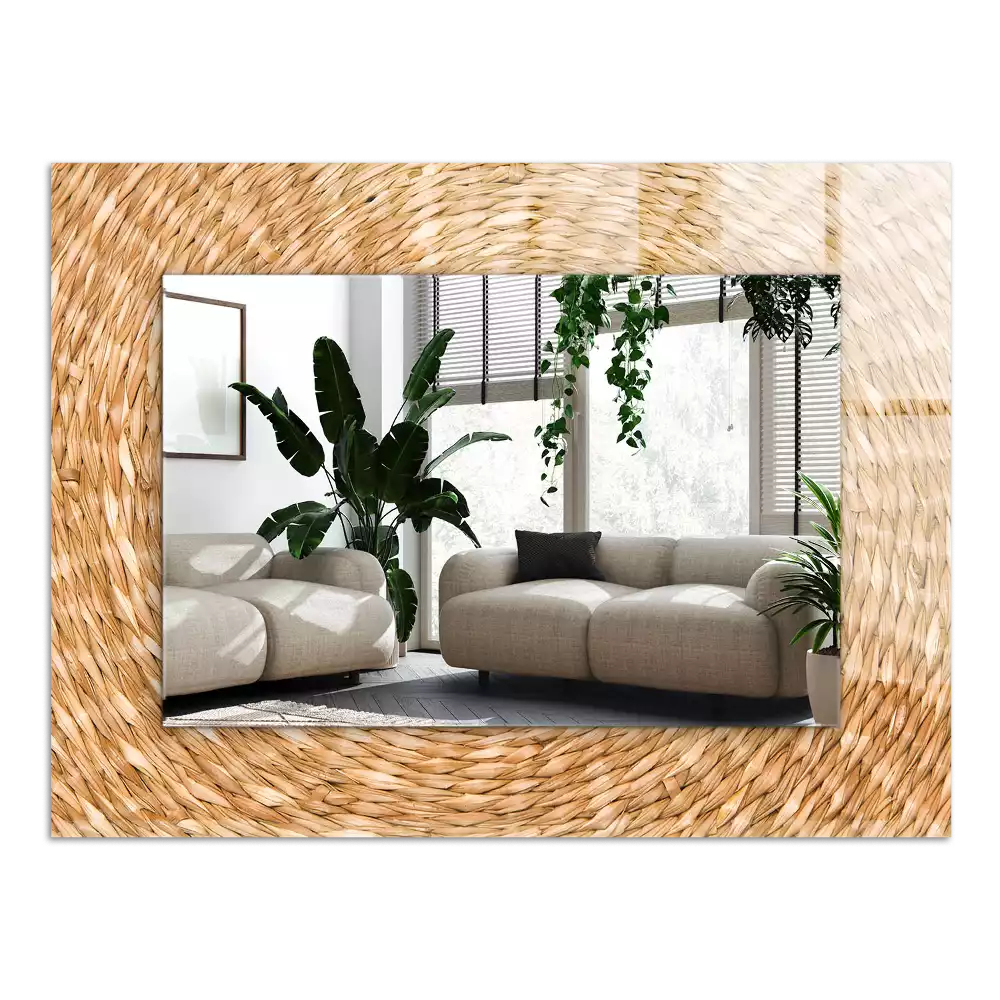 Espejo rectangular impreso Zarzo