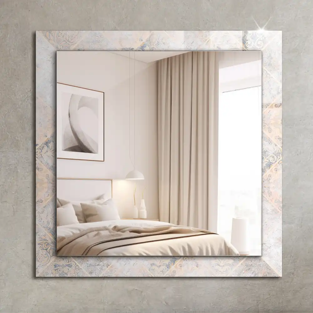 Espejo rectangular estampado Azulejos estampados