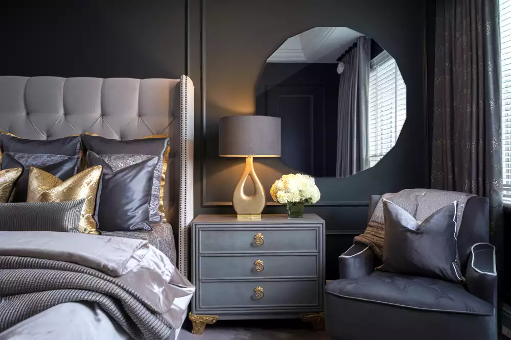 Espejo geométrico diseño original