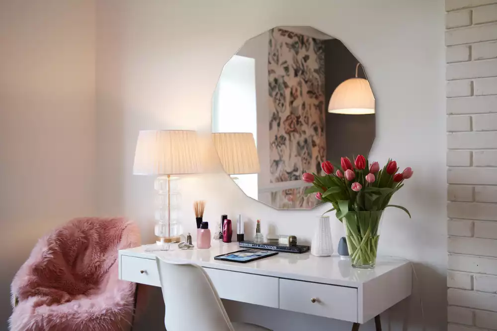 Espejo geométrico diseño original