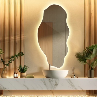 Con retroiluminación LED