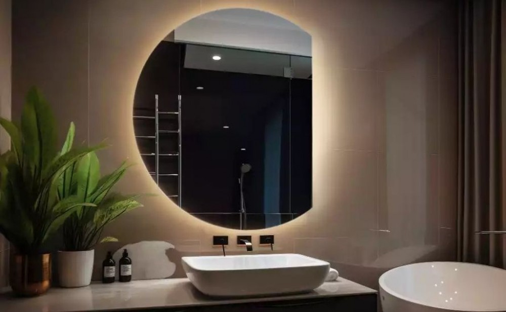 espejo para un baño pequeño